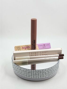 tarte Sugar Rush Lipstick in Cupcake & Saint Luxe Liners in see below BNIB
